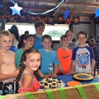 Birthday party celebration at Wake Zone
