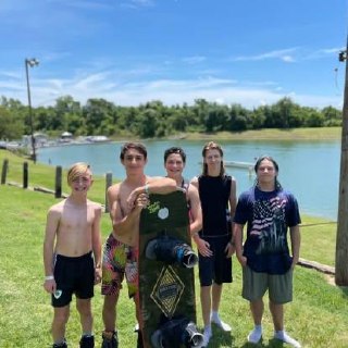 Kids camp group at Wake Zone Cable Park