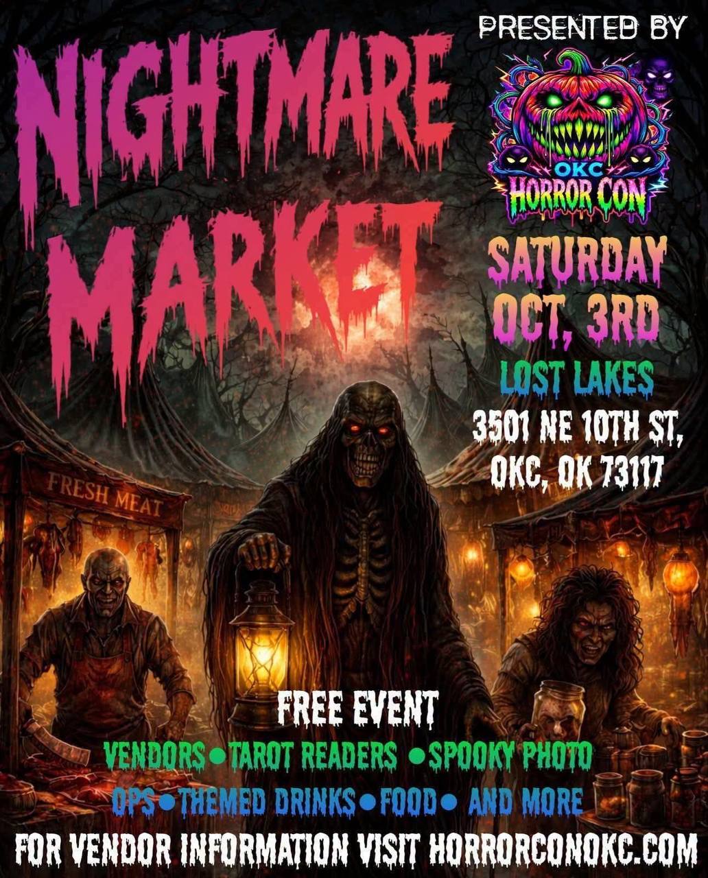 Nightmare Market — Saturday October 3rd